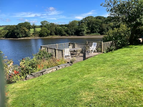 Waterside house in historic Pembrokeshire village