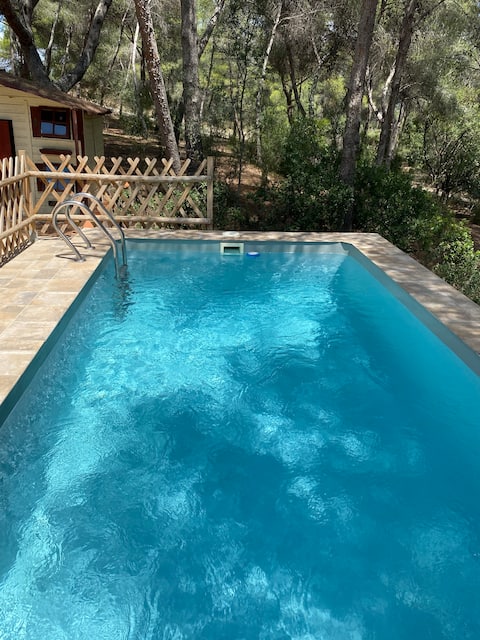 La Casa del bosque, 20 minutes from the beach.