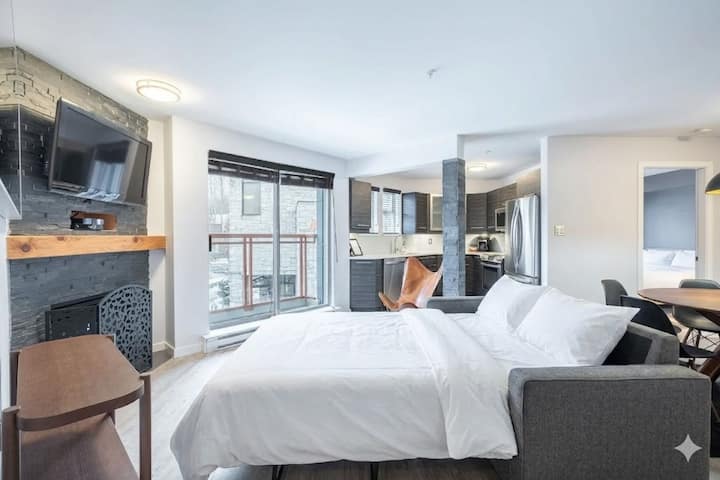 Sala de estar: sofá cama