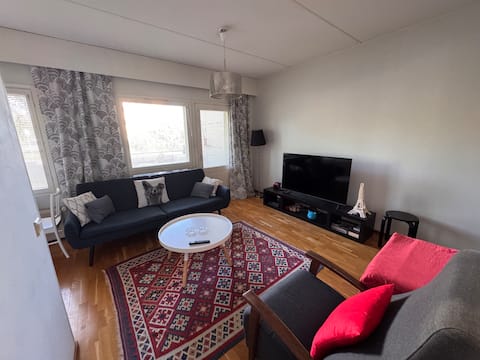 Top Airbnb: Cozy apartment with a Sauna. Center of Kuusamo in Kuusamo