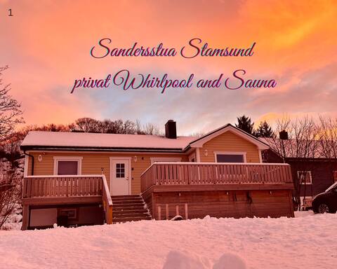 Familyfriendly-modern, in the fishingtown Stamsund