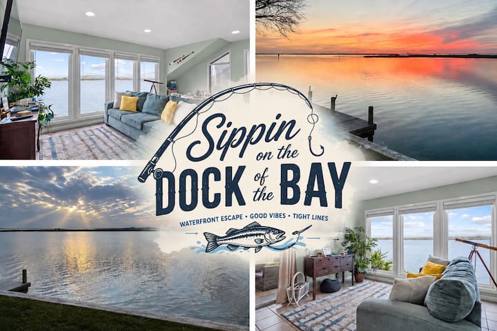Sippin on The Dock of the Bay-Water Front Rental, North Padre Island
