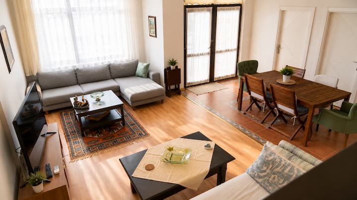 6 Rooms  Stone Villa W/ Pool -Sea & Mountain Views - Konyaaltı