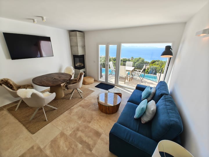 Design Appartement: Great Sea View & Infinity Pool - Artà