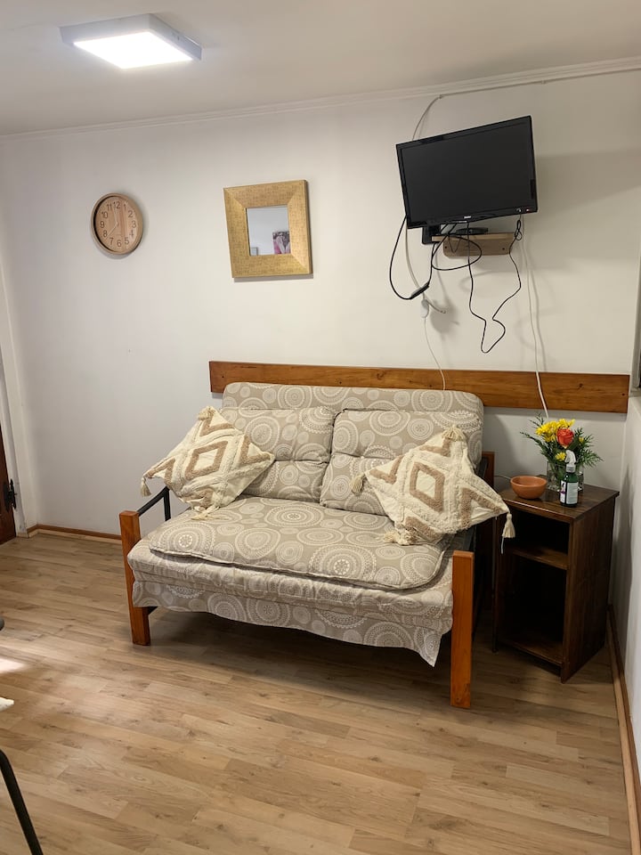 Departamento Amoblado Full, Aire Ac - Santa Cruz, Chile