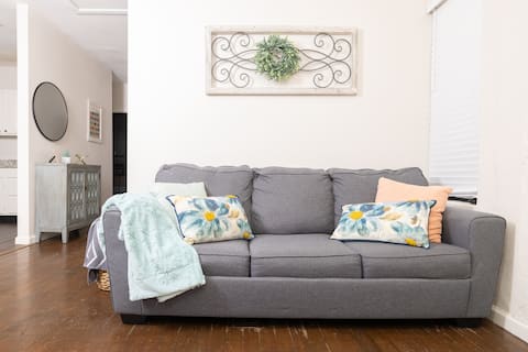 Successful Airbnb property: Downtown Home Walk to Riverwalk 2 king beds in Lone Star