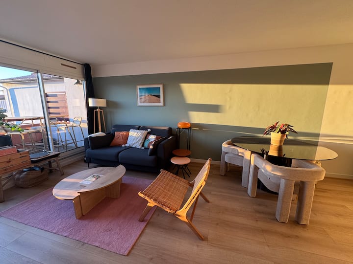 Capbreton : Vue Port - Piscine - Balcons - Parking - Capbreton