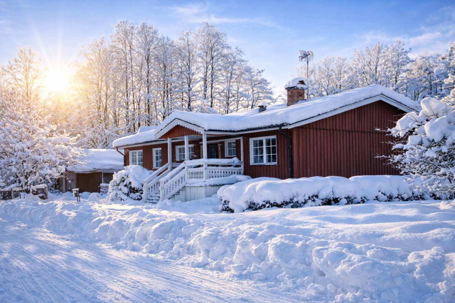 Isaberg: Skiing, biking, golf. Large house 10+3 people.