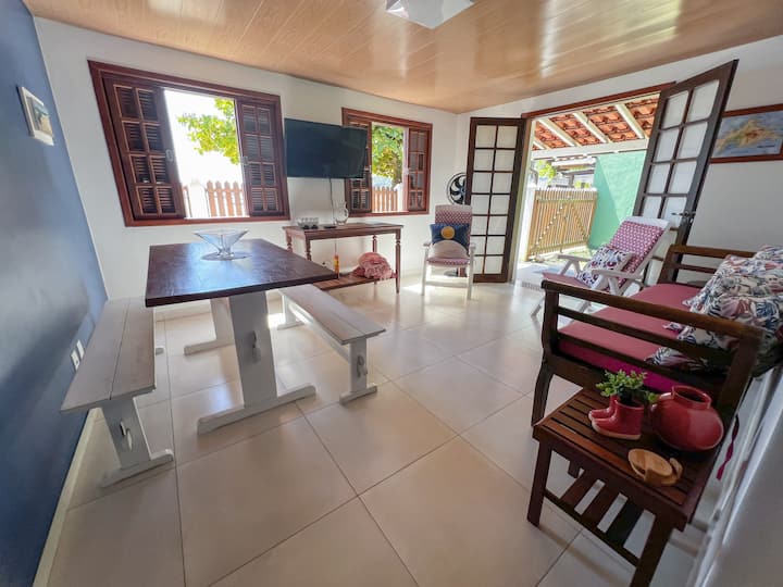 Casa Incrível Frente Mar Com Quintal - Ilha Grande