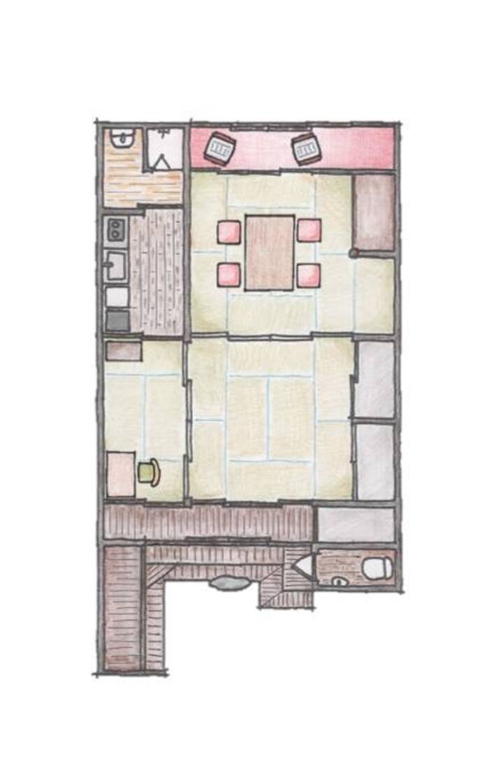 Chichibugahama/6ppl/60m2/3k/free Parking/self Ci - 三豊市