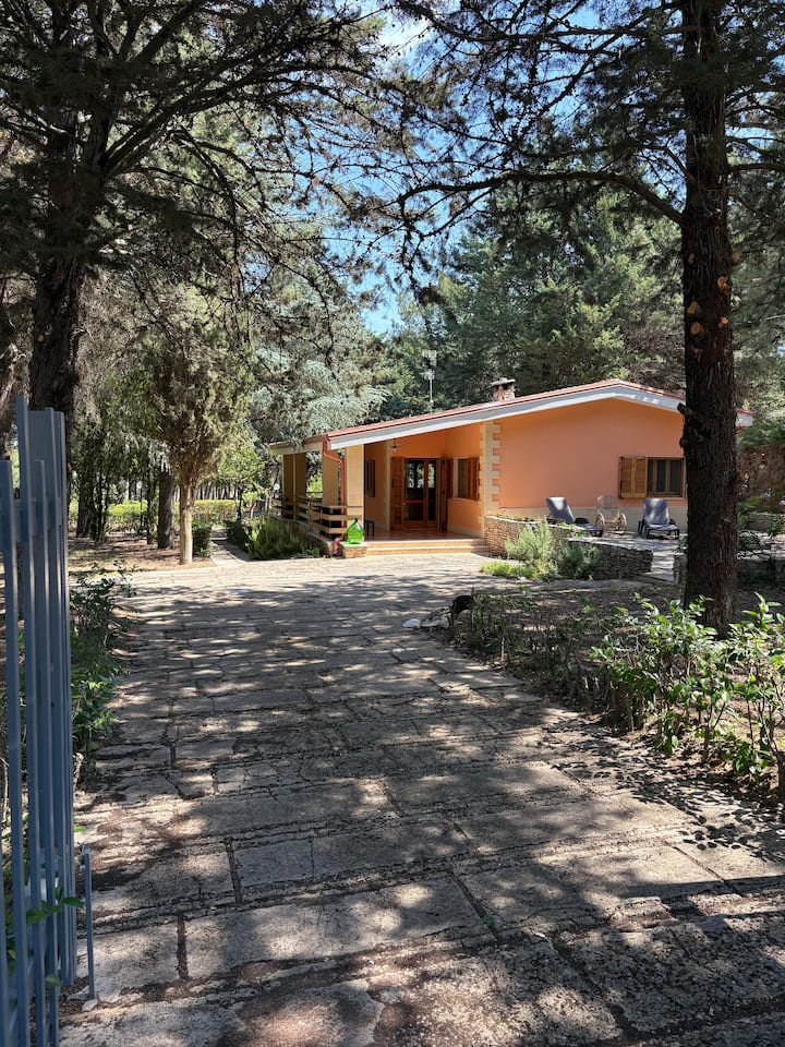 Peace & Nature at Casa del Castello Outdoor Shower