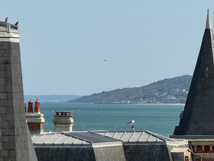 Séjour Face A La Mer T3 Dernier éTage Plage à 50 M - Villers-sur-Mer