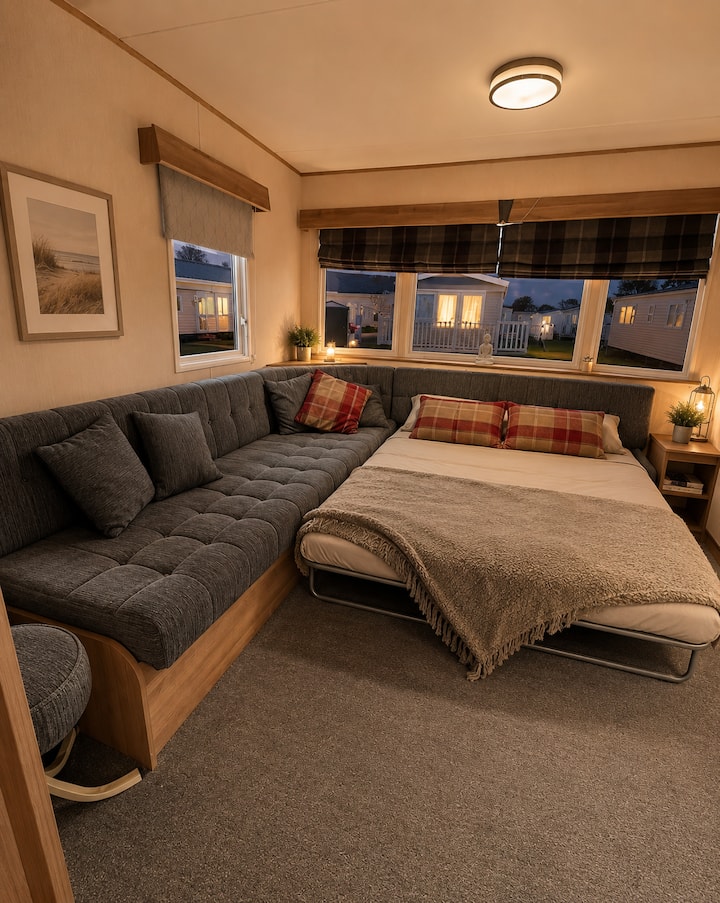 Sofa bed in the living room