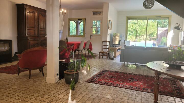 Charmante Maison En Bois (225 M²), Vue Sur Le Golf - Bordeaux