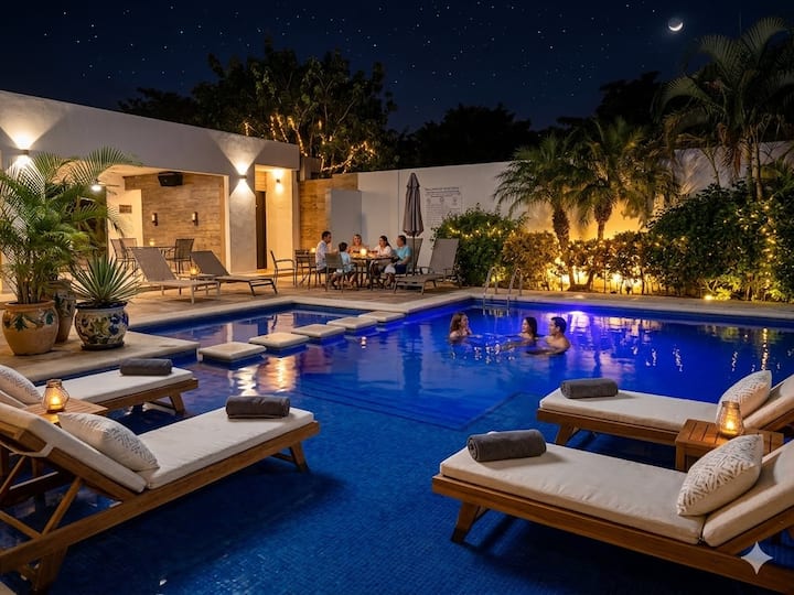 Elegancia-confort-cerca Playay 5 Avenida-segura - Playa del Carmen
