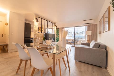 Top Airbnb: Cozy 2 bright rooms terrace A/C - Downtown in Jean Médecin