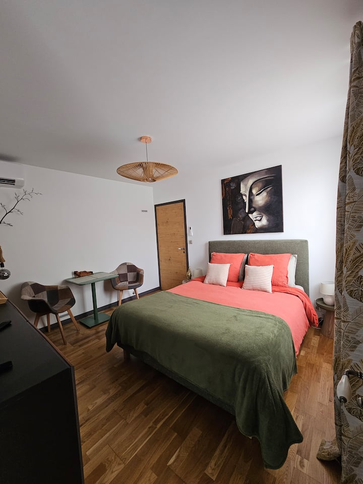 Chambre Privée, Clim, Entrée Indépendante - Labenne
