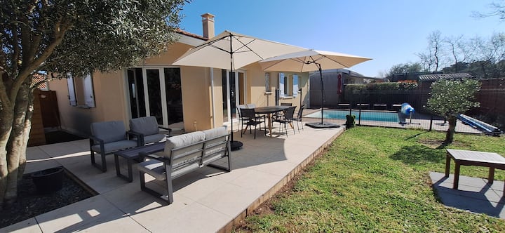 Villa Climatisée + Piscine+proche Bourg+animaux Ok - Biscarrosse