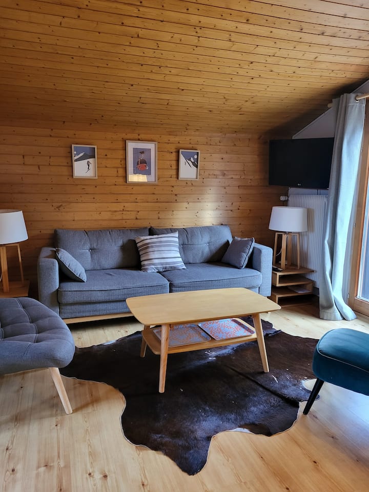 Chalet Chaleureux Avec Vue - 3 Chambres à Saas Fee - Saas-Grund