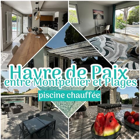 Peaceful oasis between Montpellier and the beaches!