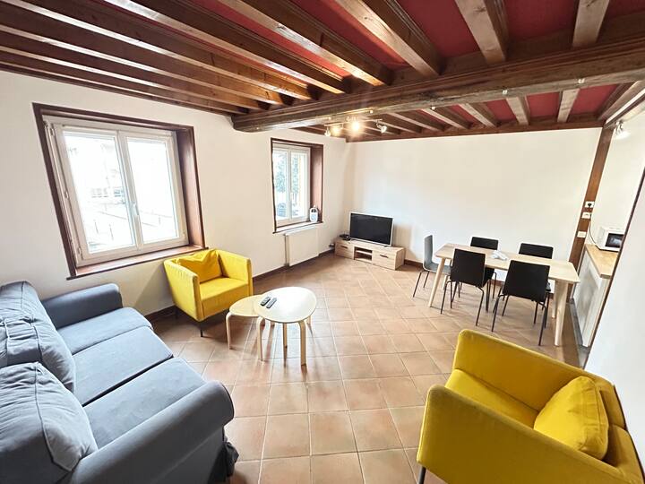 Superbe Loft 5 Chambres Avec Parking - Ain