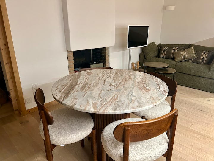 Appart 7 Couchages Rdj Privatif Mont D’arbois - Megève