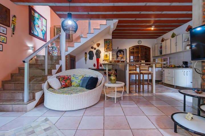Casa C/fogão A Lenha 200m Da Lagoa Central. - Lagoa Santa