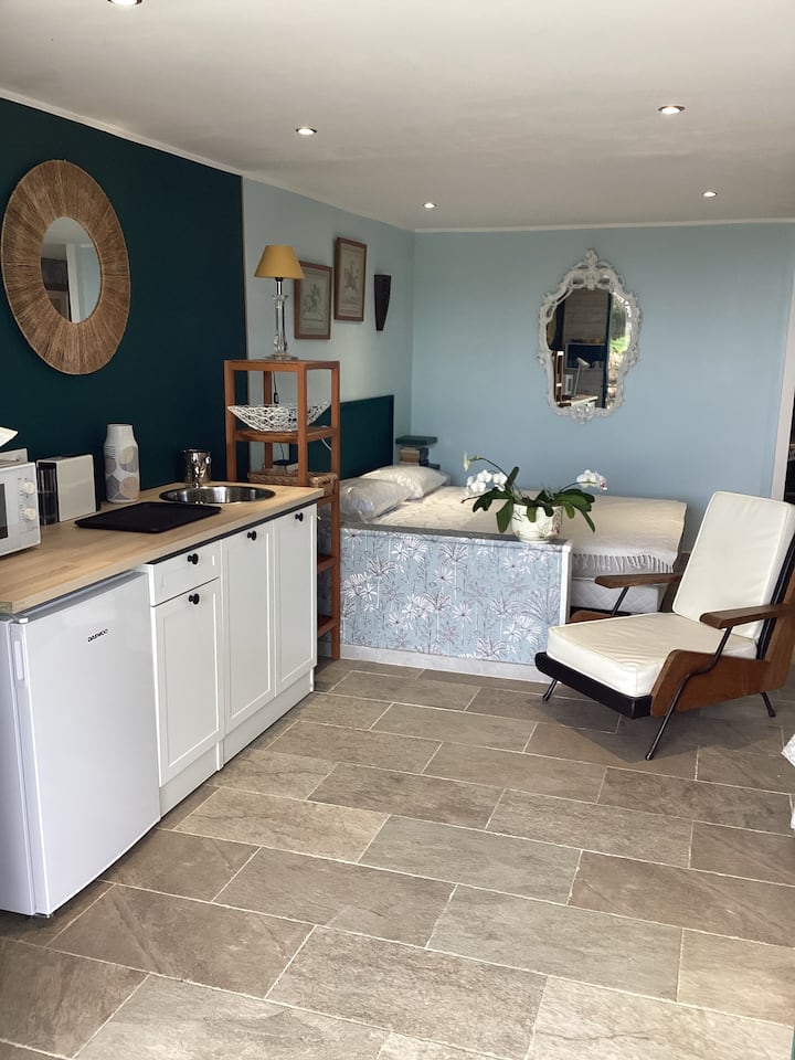 Chambre Charme Kitchenette Piscine Jardin 2/3 Pers - Sainte-Lucie de Porto-Vecchio