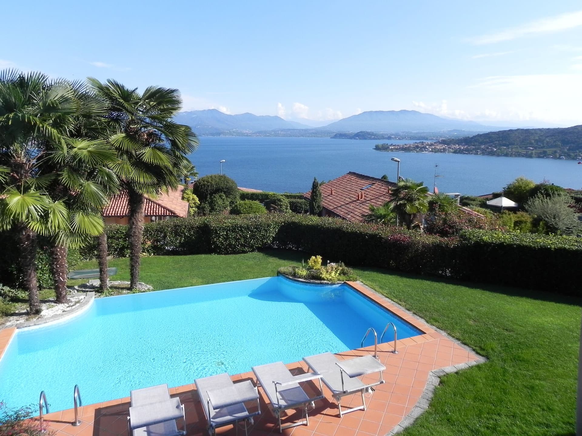 Villa Diamante con Vista Lago Maggiore e Piscina