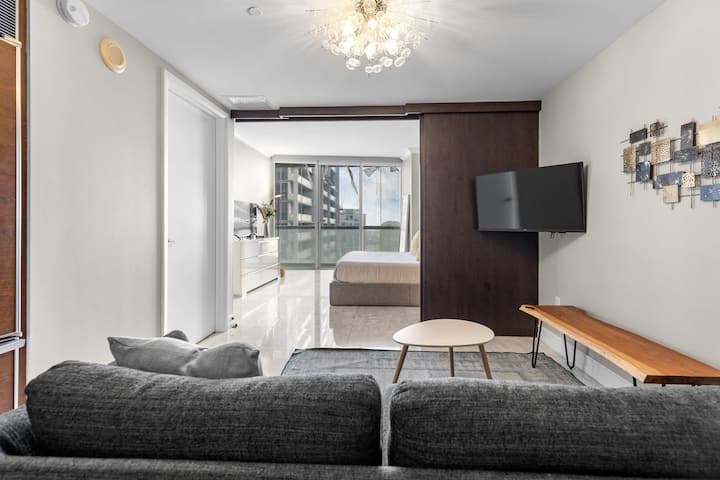 Lux 2br • Water View • Pool • Spa • Free Parking - 邁阿密
