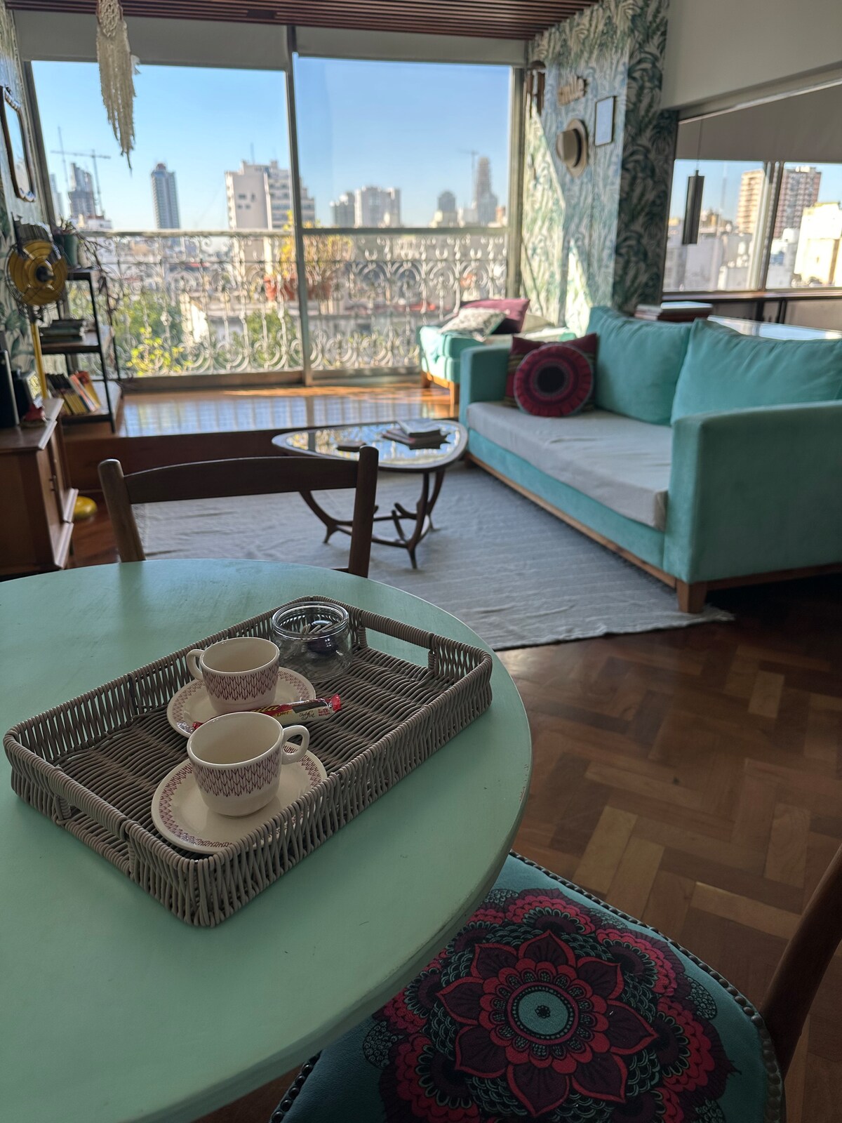 Leistungsstarkes Airbnb: Comfortable, quiet and with views in San Telmo in Monserrat