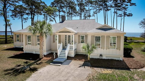 Angel Oak Cottage-5bdrm Luxury and Beachfront-4 Pa