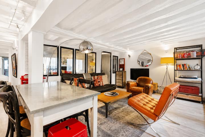 Opera Center Air-conditioned Charming Loft - II arrondissement di Parigi