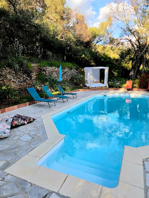 Beautiful Olive Grove House 55 m2 Terrace Pool