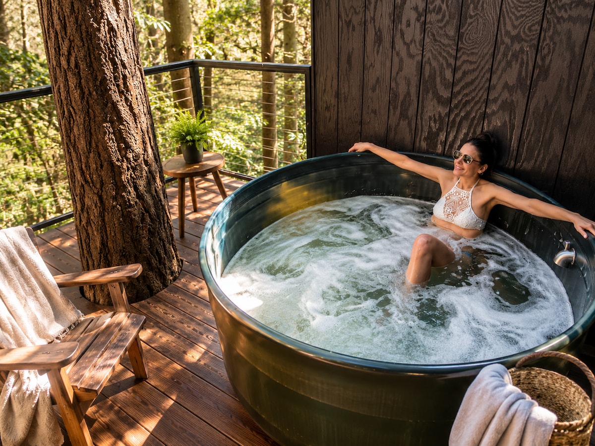 Yeti's Tree House: Where Dreams Come True - Treehouses for Rent in