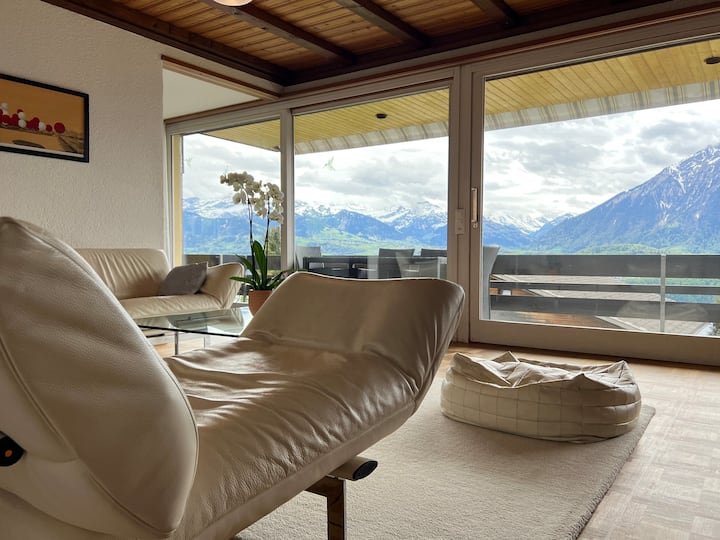 "Bernstein" Familienfreundliche Ferienwohnung - Spiez