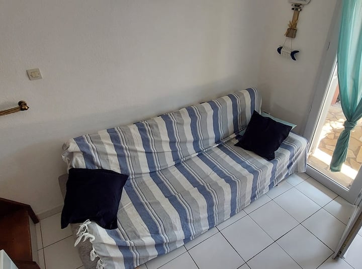 Jolie Petite Maison Proximité Mer Avec Piscine - Vendres