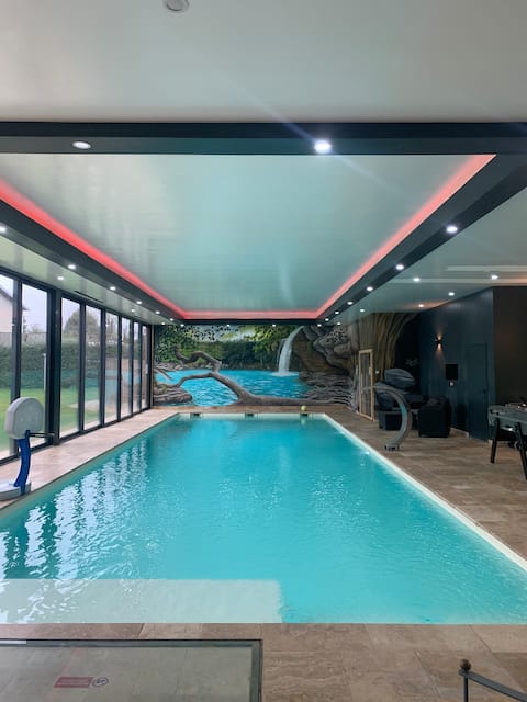 Cottage # indoor pool 31° ZOOLAFLECHE/24HDUMANS