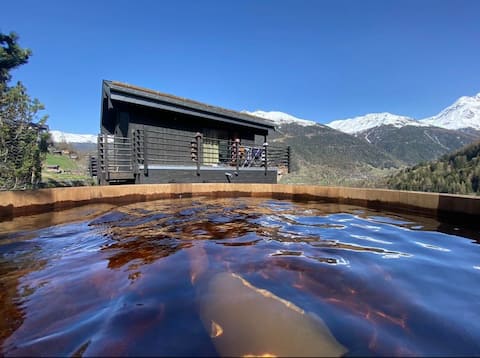 Cozy chalet with sauna and Nordic bath