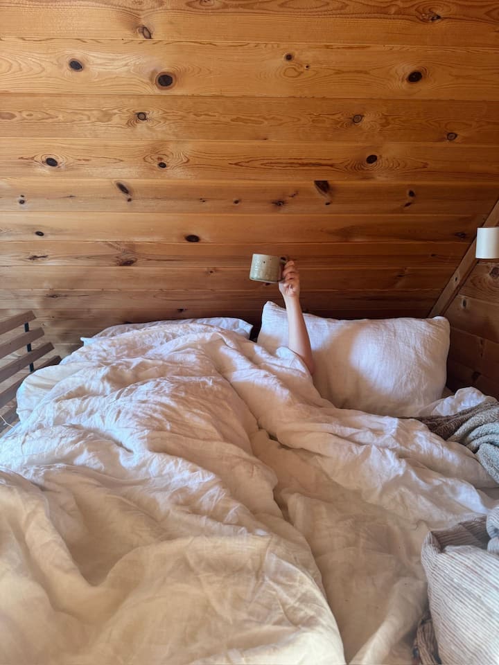 Sleeping loft.