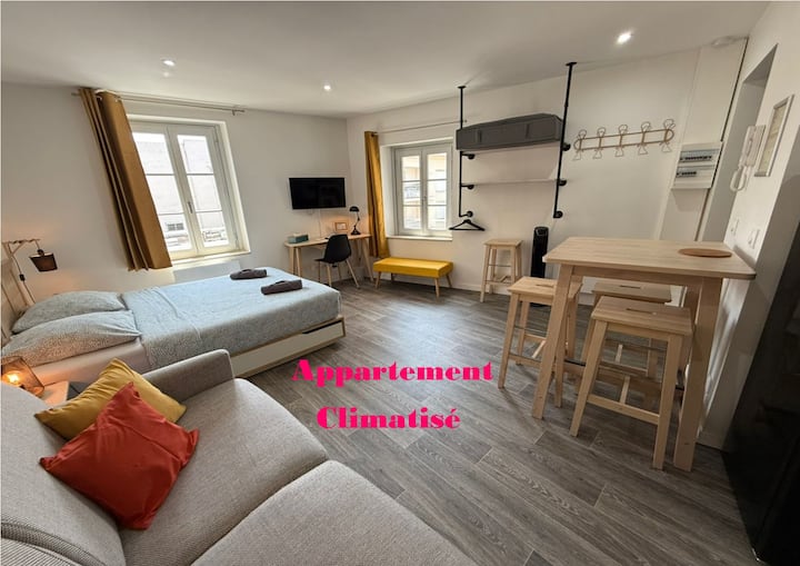 L'endormi 5 - Climatisé•10min Jaude• Tout à Pied ! - Clermont-Ferrand
