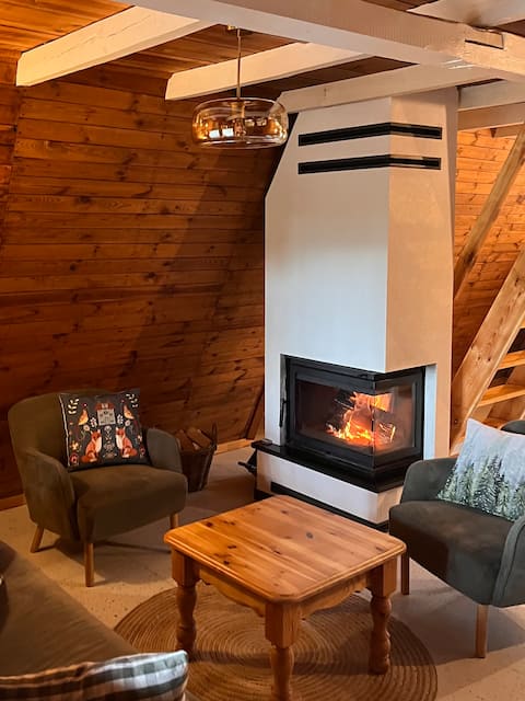 Successful Airbnb property: A cottage in a bird grove by the river in Mazowieckie