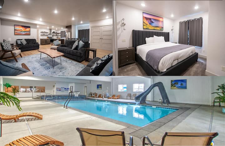 Brand New 3 Bed-sleeps 12 With Indoor Pool/rec Center At Waterdance - Bear Lake