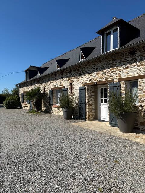 Les Landes is a beautiful renovated farm