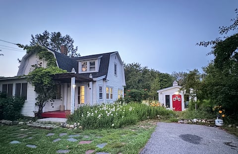 "New England Colonial Farmhouse "