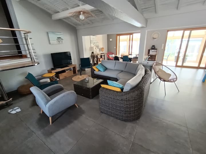 Le Calme Proche De La Mer Avec Piscine Privé - Bretignolles-sur-Mer