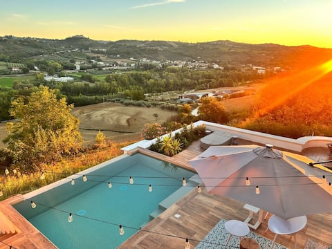 Luxury home with pool & home theater