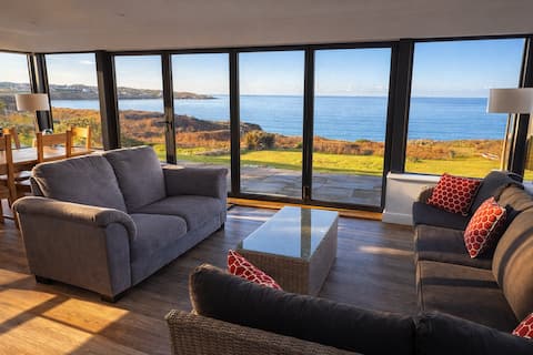 Spectacular views of the North Wales coastline