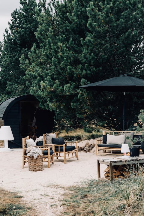 Tverstedhus - with sauna in the quiet nature