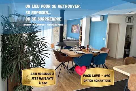 Quiet house - 5 min from Cognac - 1/10 people